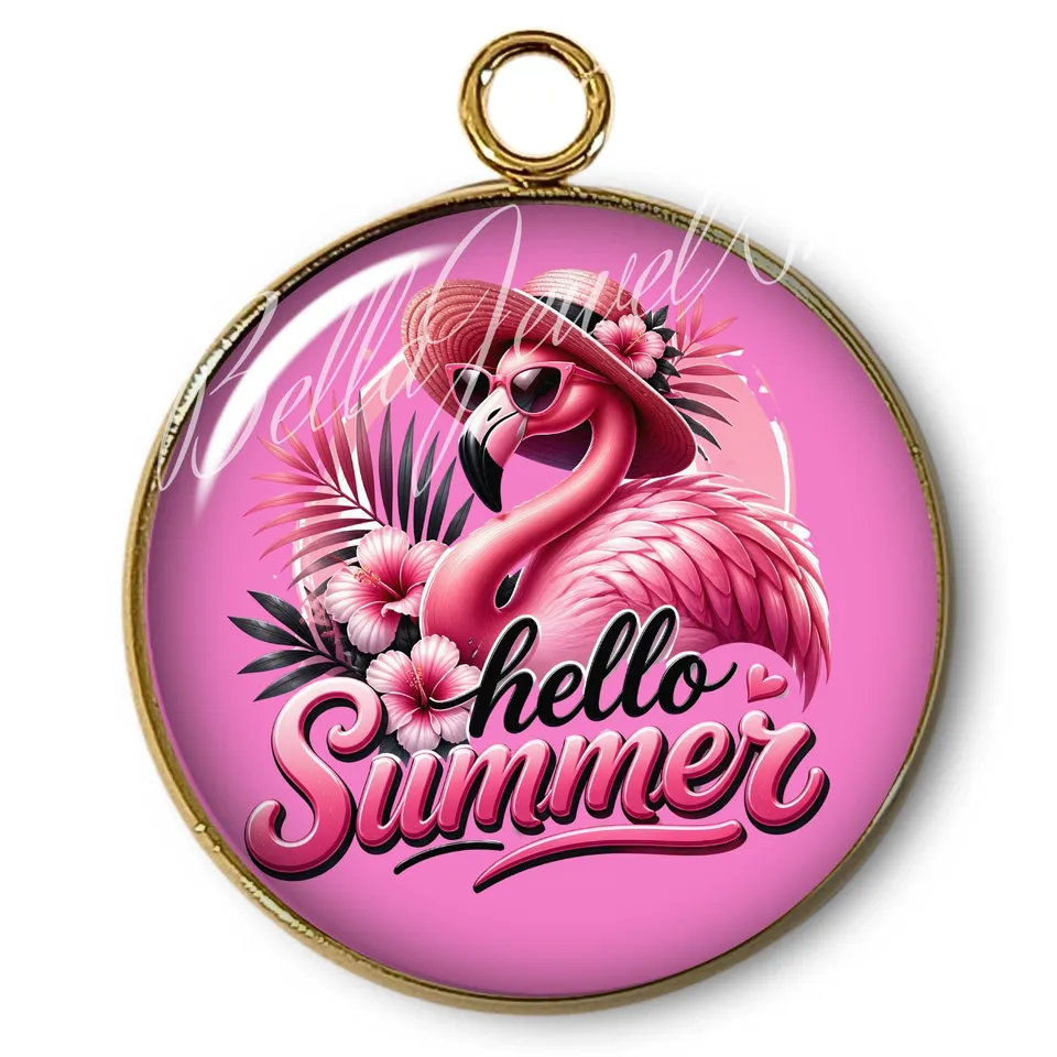ARTSHOP Intemporel 106 pendentif Summer plaqué or 24K x1