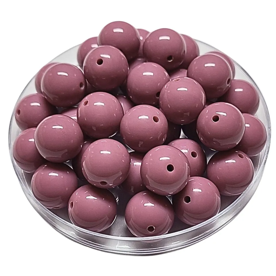 ARTSHOP Boules 16MM 165 perle rose ancien x15