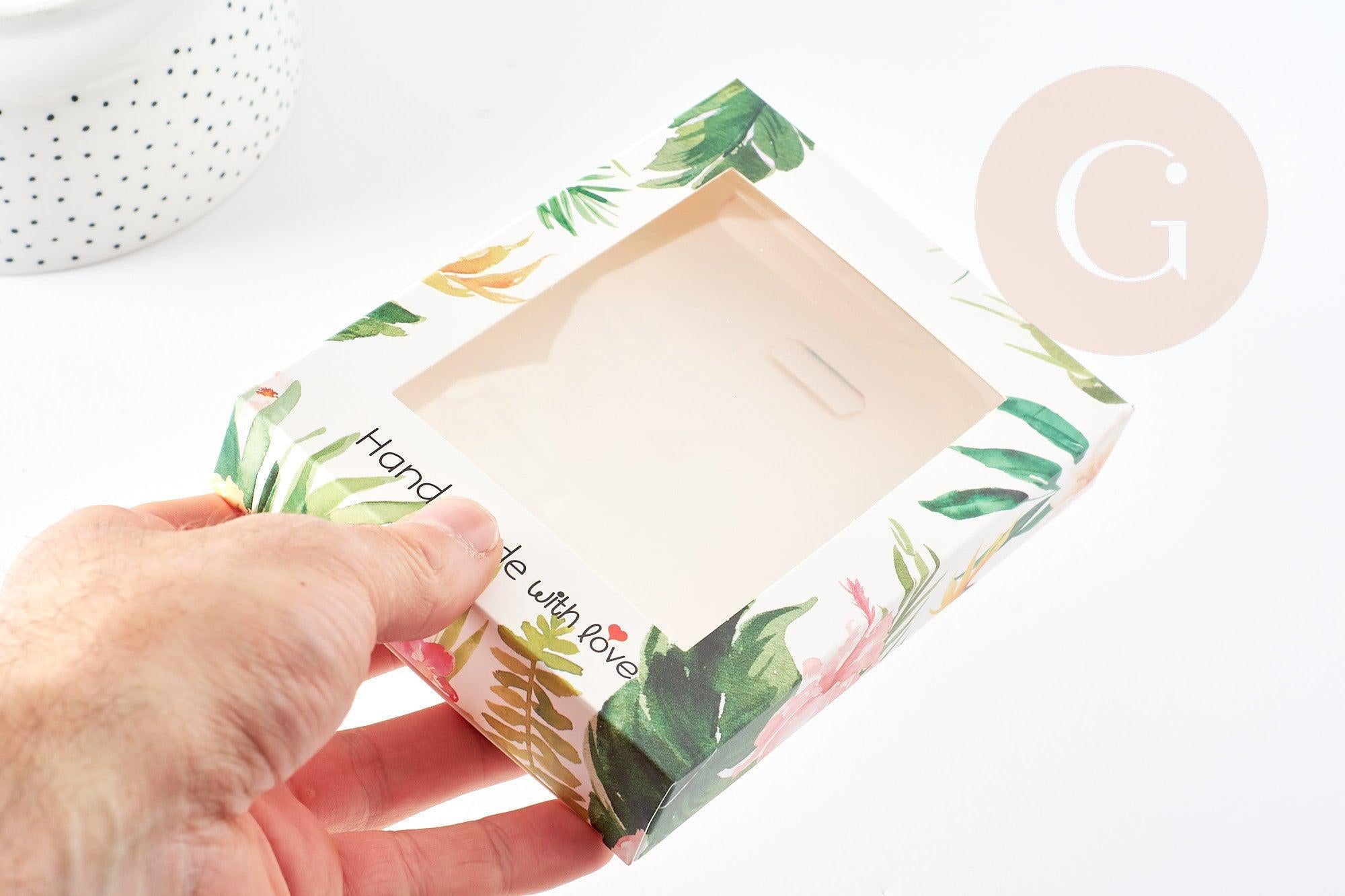 Gingerlily G3168 pochette carton tropical 14,6x10,5cm x1