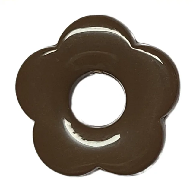 Artshop Flower Power 52 fleur capucine cacao 27 mm x1