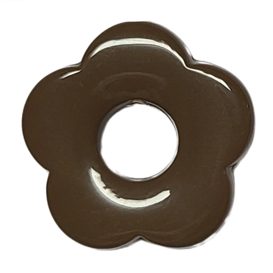 Artshop Flower Power 52 fleur capucine cacao 27 mm x1