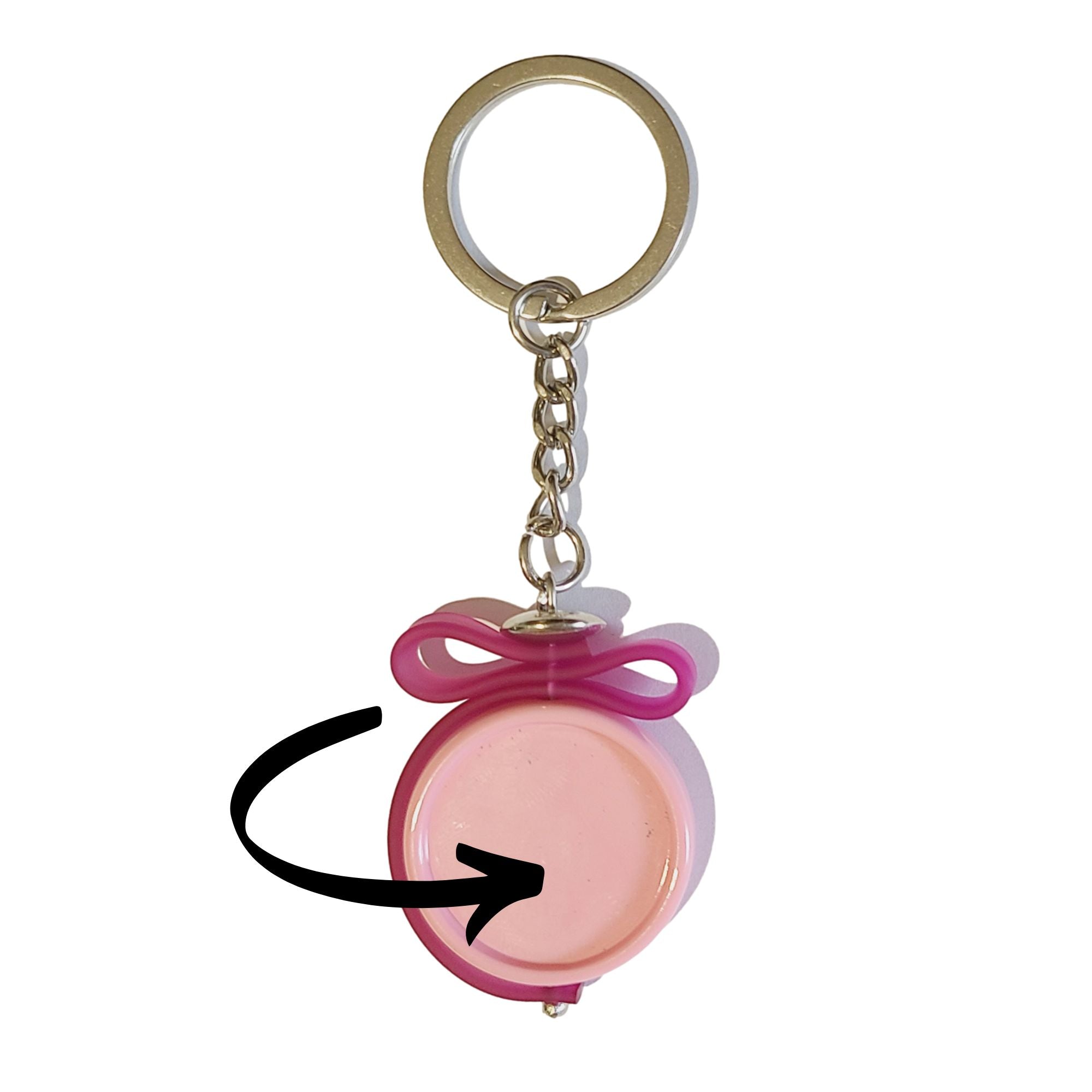 ARTSHOP Apprêts support cabochon double face 25mm citron x1
