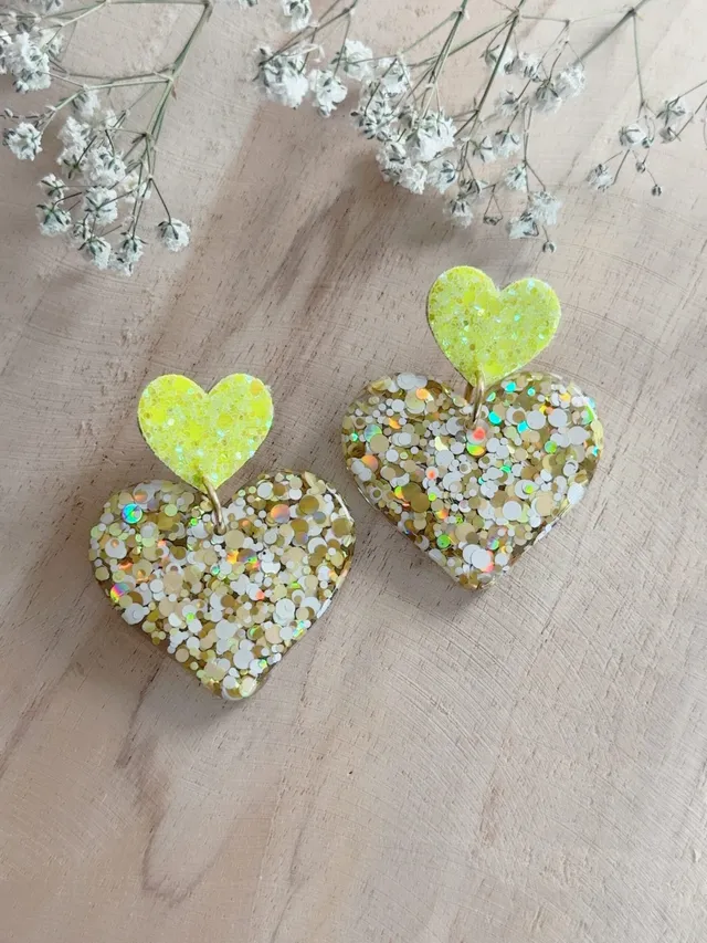 Little Hands Bijoux GiGi boucles d'oreilles Sunny Crush jaune