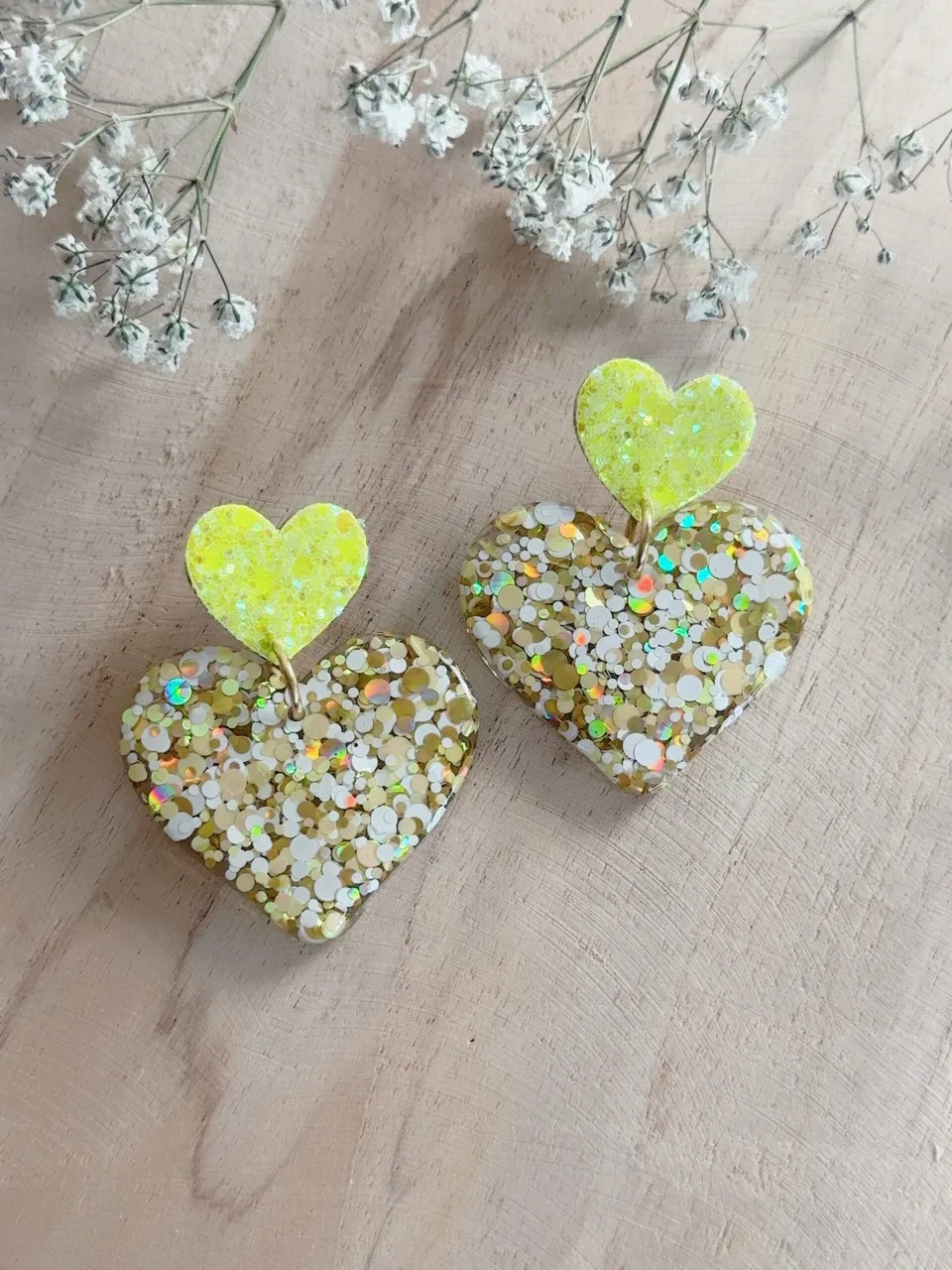 Little Hands Bijoux GiGi boucles d'oreilles Sunny Crush jaune