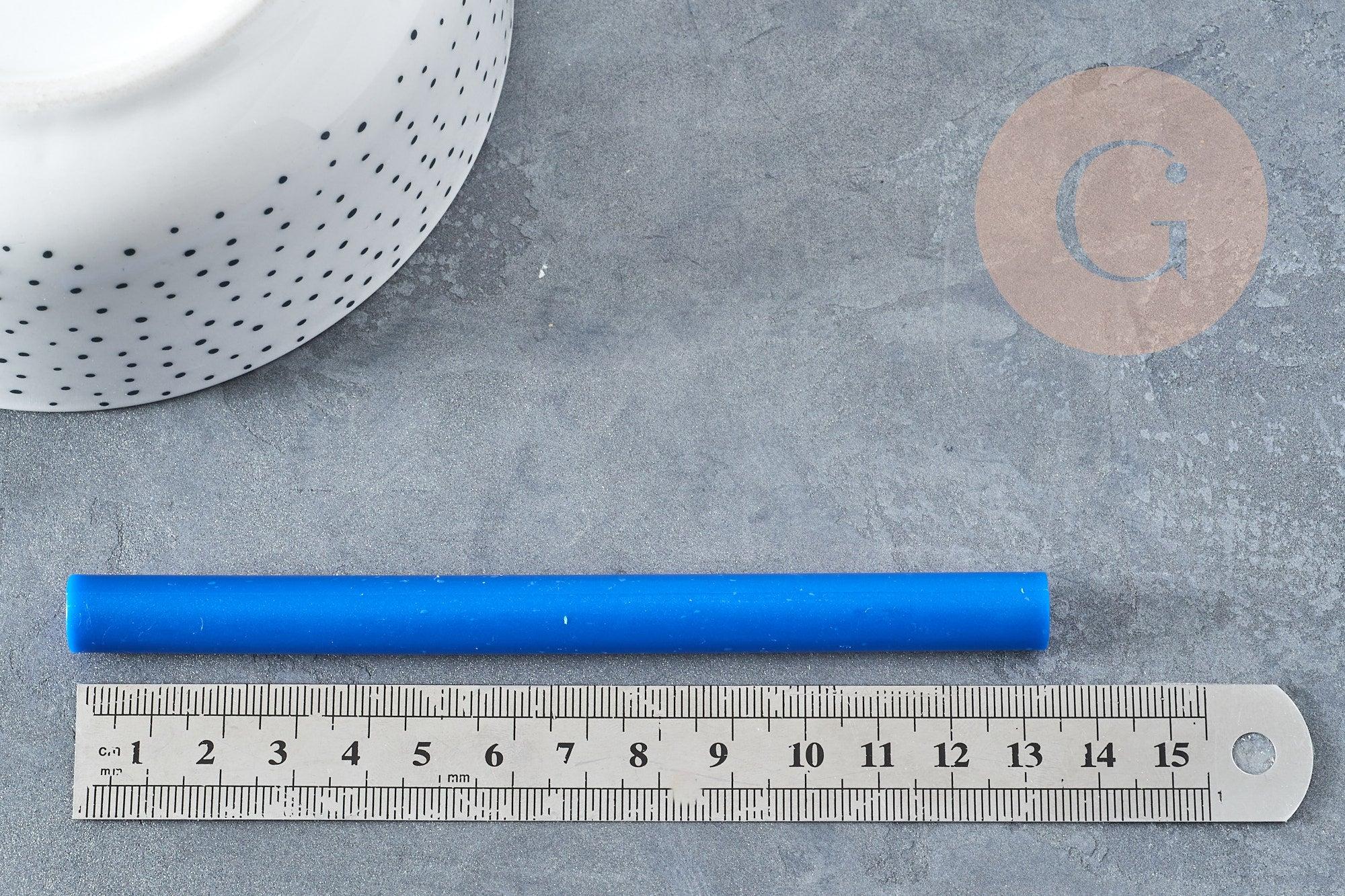 Gingerlily Bâton cire G8911 bleu roi nacré 135 mm