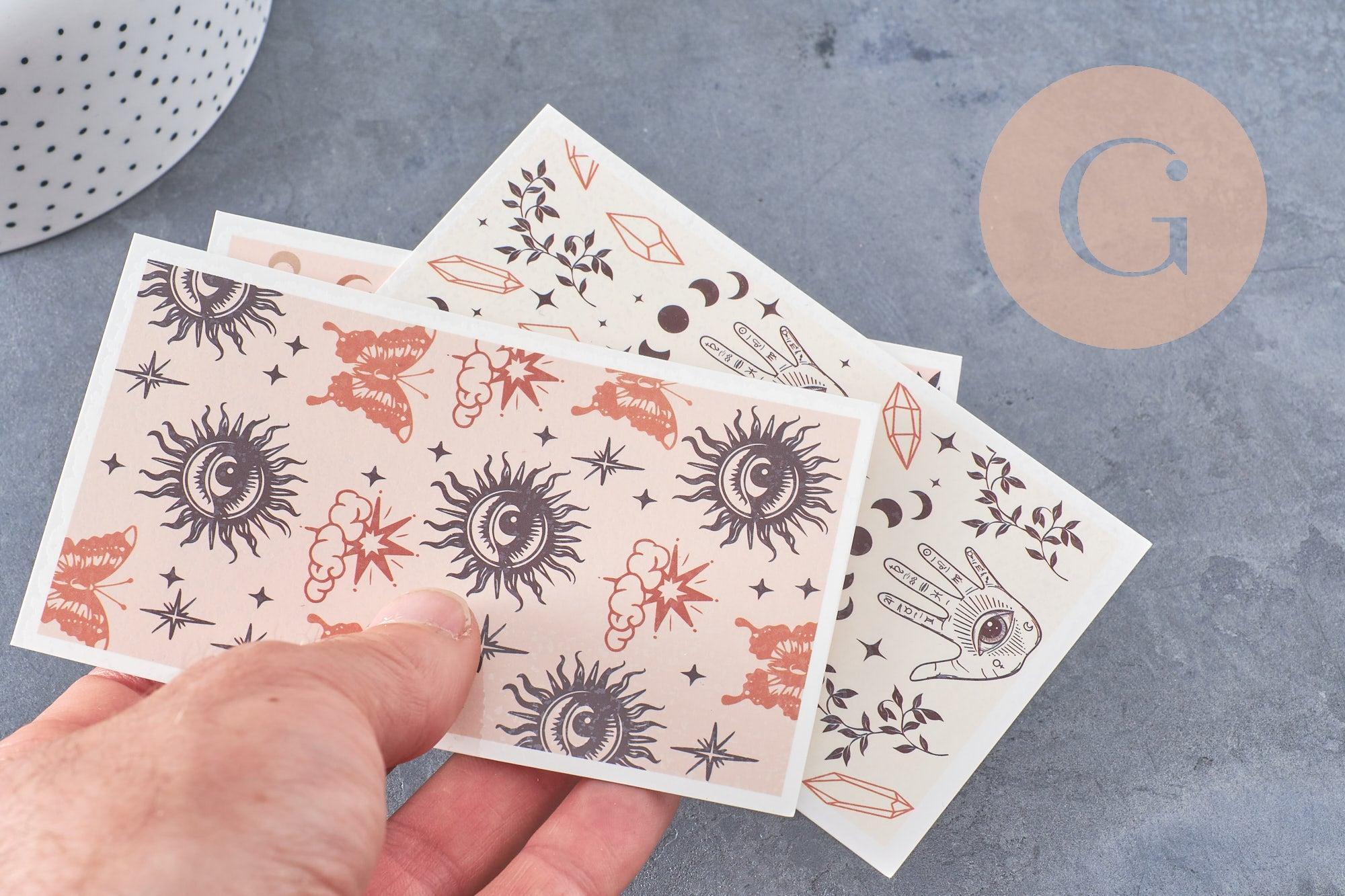 Gingerlily G10549 feuille transfert polymère mystique x1