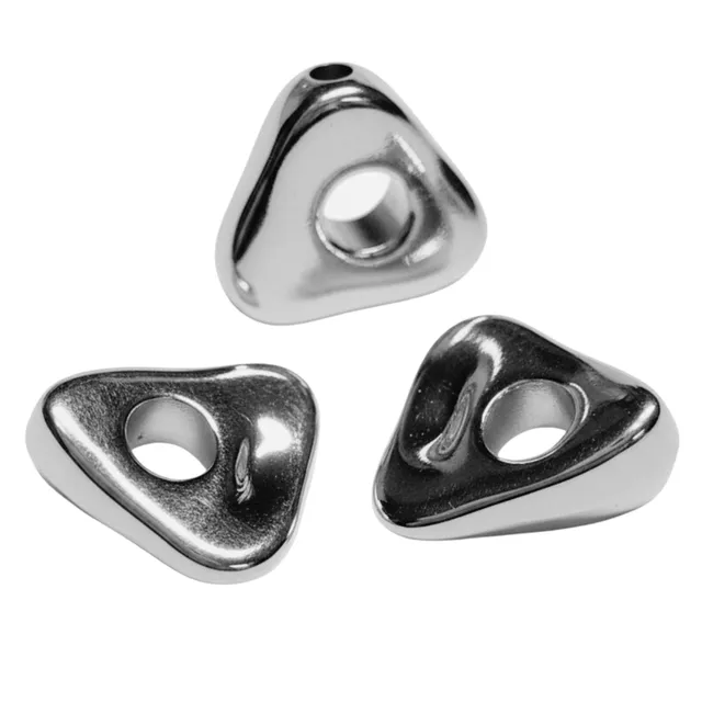ARTSHOP Séparateurs triangles CCB argent x10 métal
