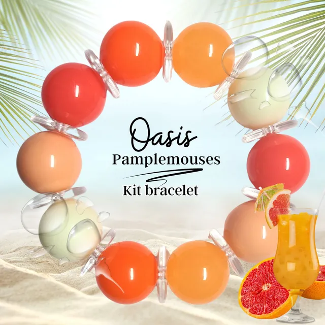 ARTSHOP Oasis kit bracelet Pamplemousses #3 20MM
