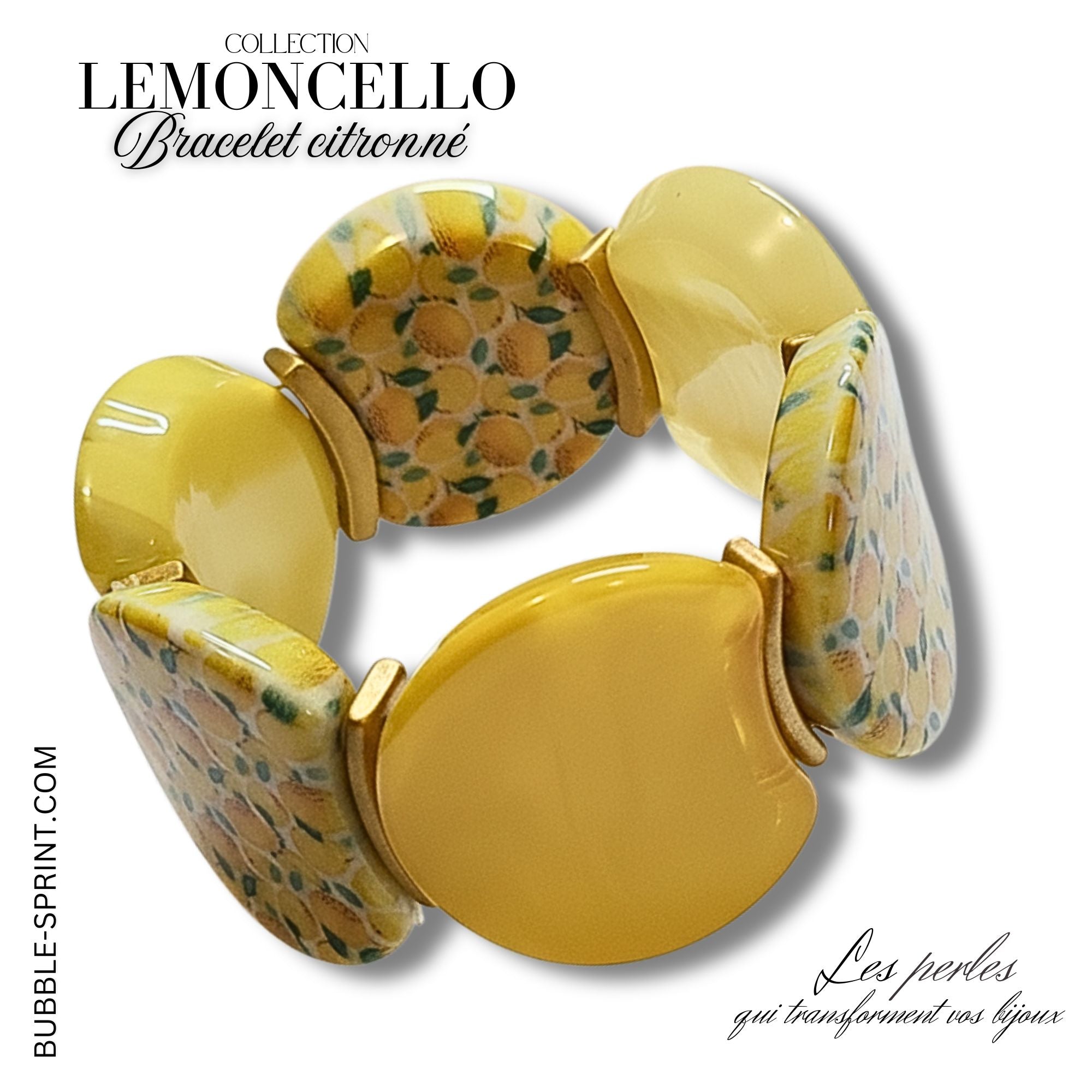 ARTSHOP Bijoux en KITS MOON kit bracelet Lemoncello