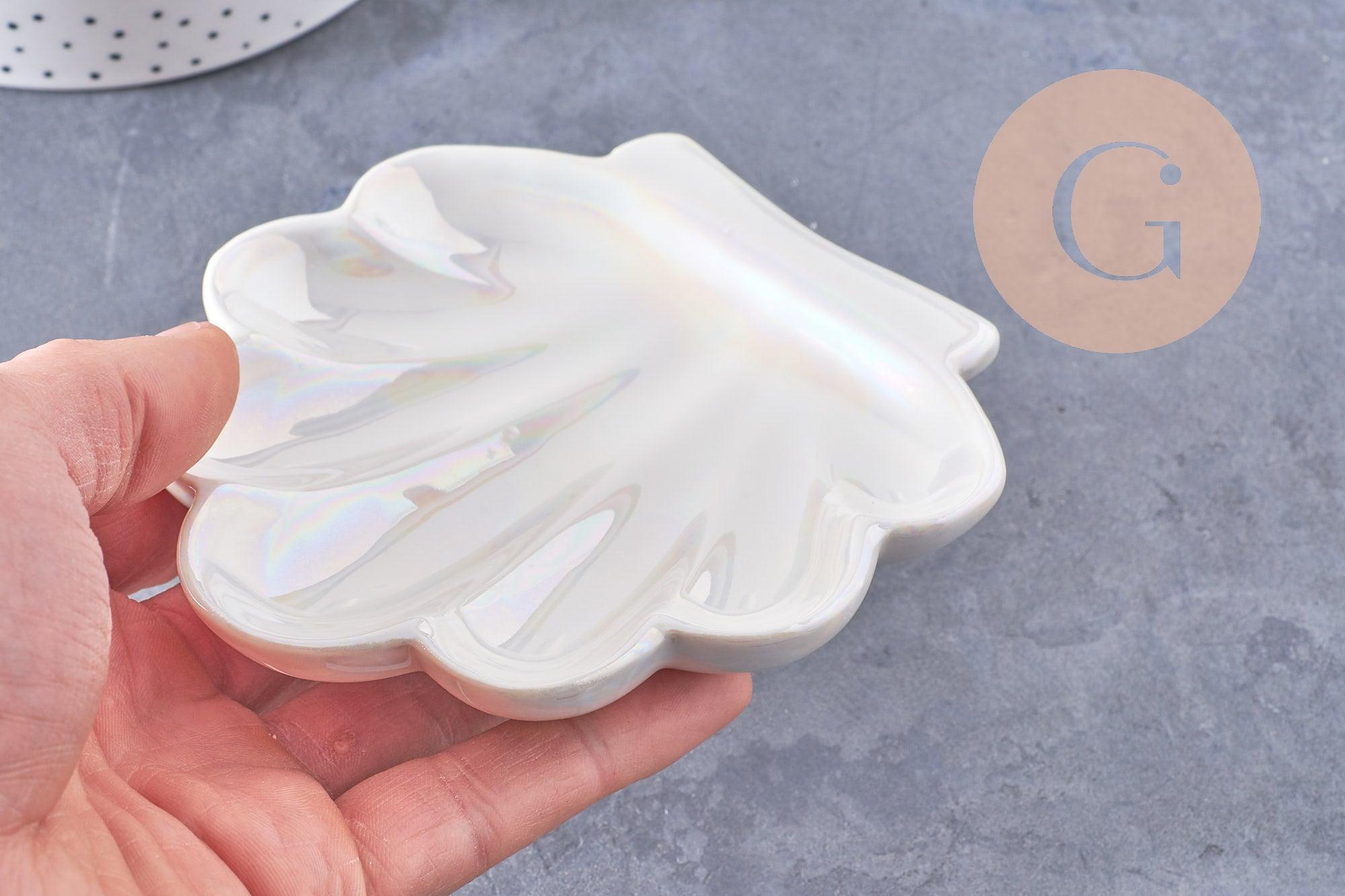 Gingerlily Rangement G10328 coupelle coquillage porcelaine 111mm x1