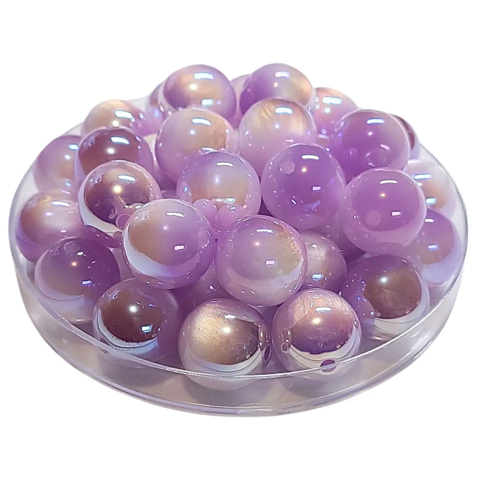 ARTSHOP Boules 16MM 287 boule acrylique oeil de chat lilas AB x1