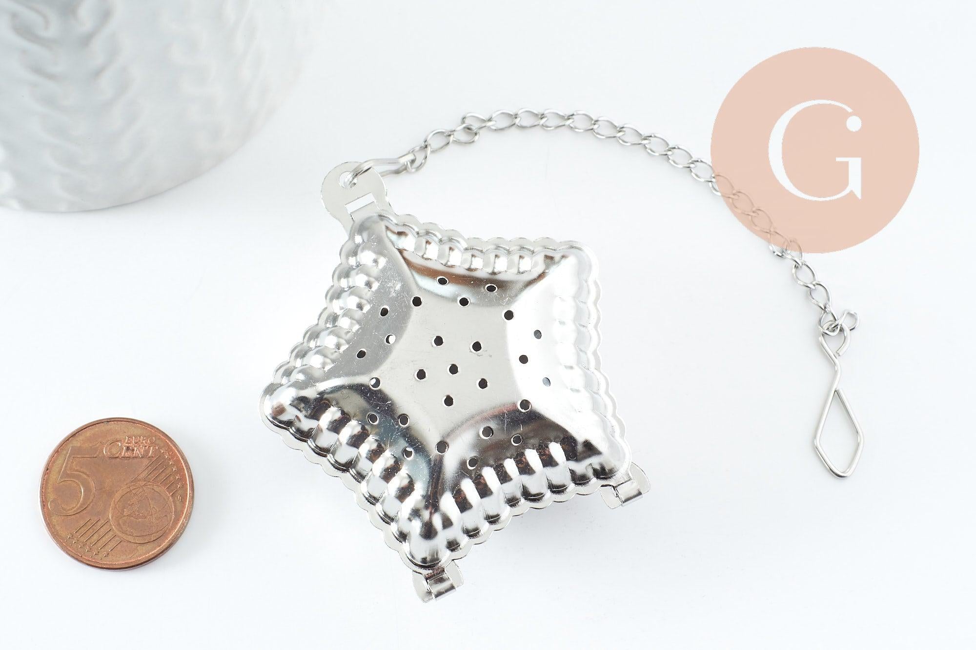 Gingerlily Infuseur thé étoile acier inox x1