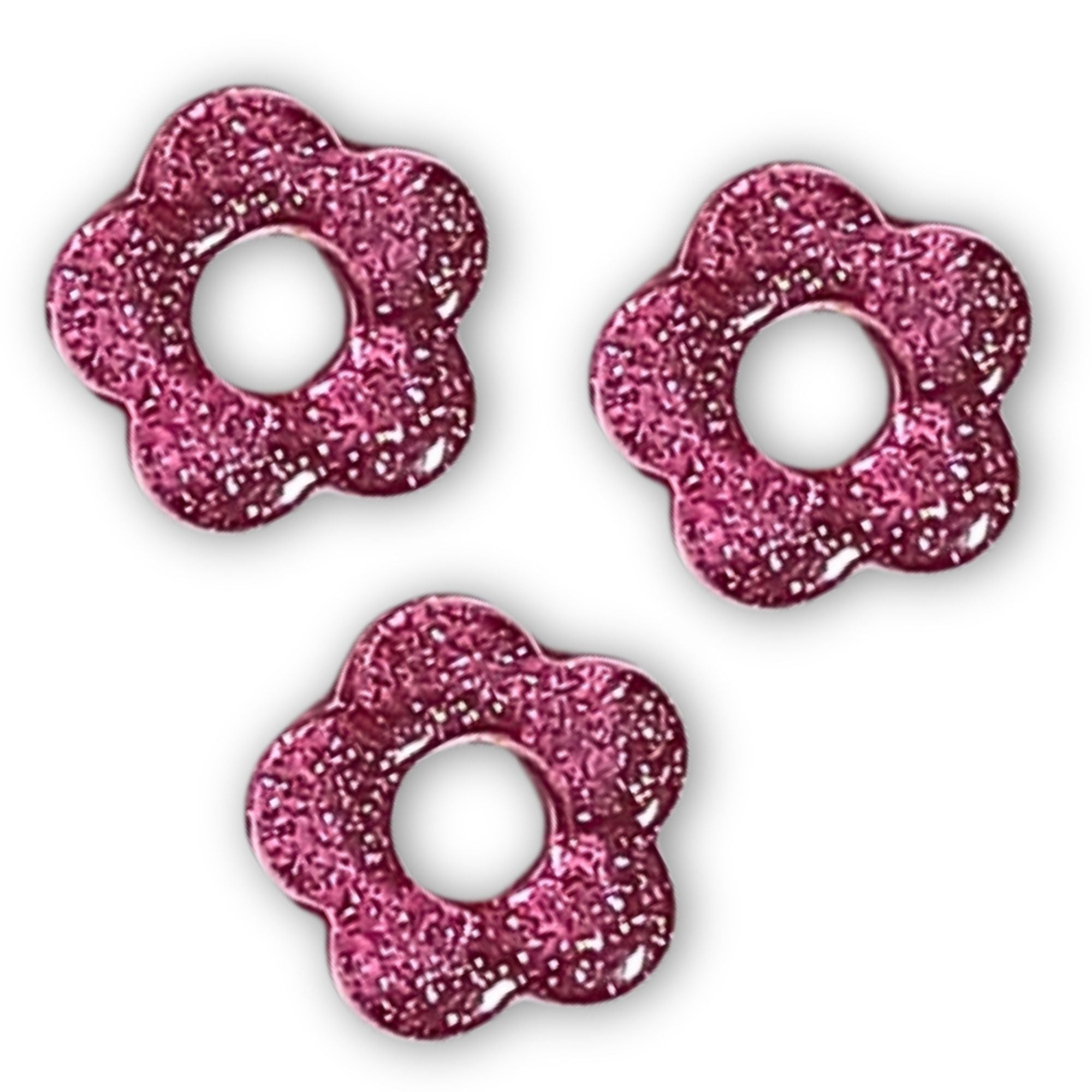 ARTSHOP Flower Power 97 Fleur Baby cabochon 20 mm framboise