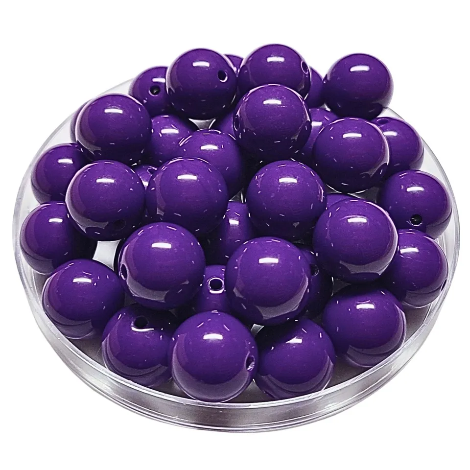 ARTSHOP Boules 16MM 170 Indigo perles acryliques x15 brillantes