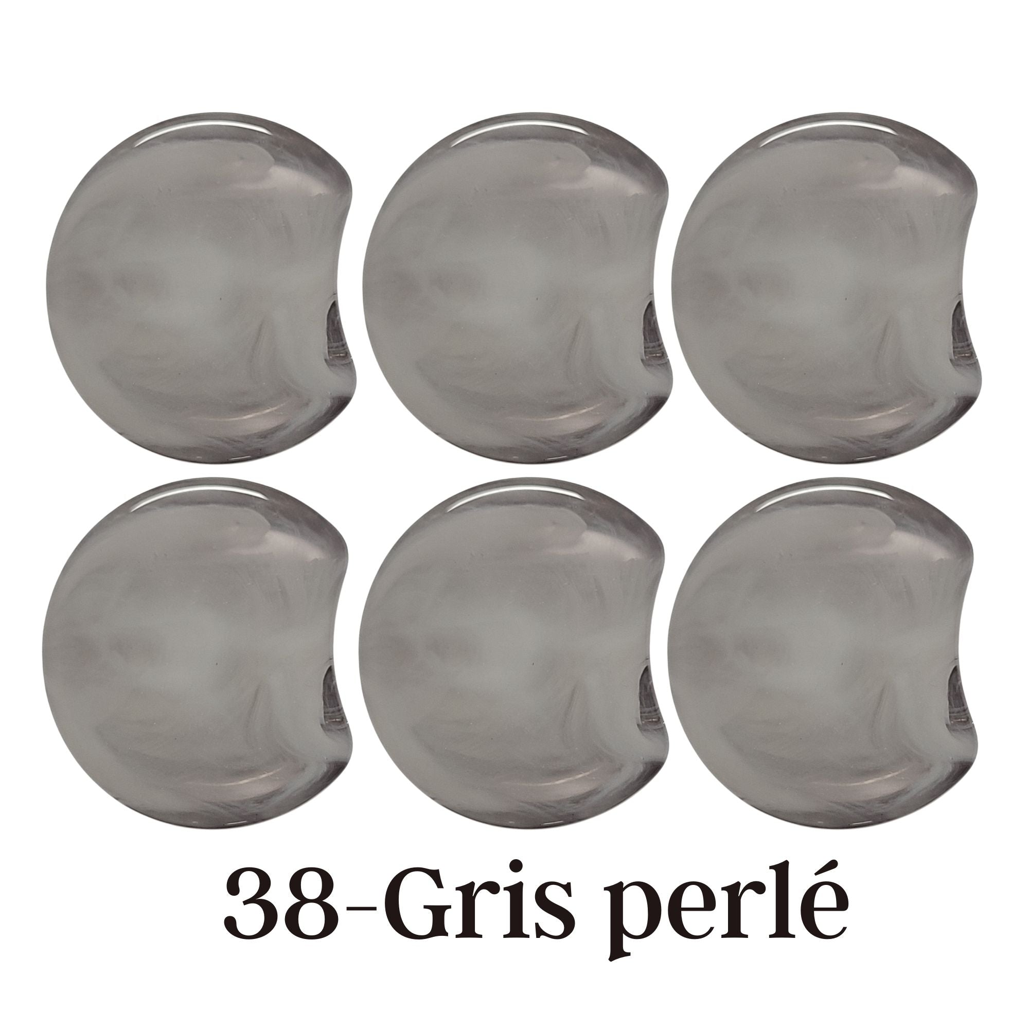 ARTSHOP Palets LUNE MOON 38 palet gris perlé x1 palet