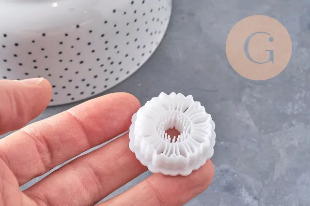 Gingerlily Pâte emporte-pièce tournesol rond 30mm x1