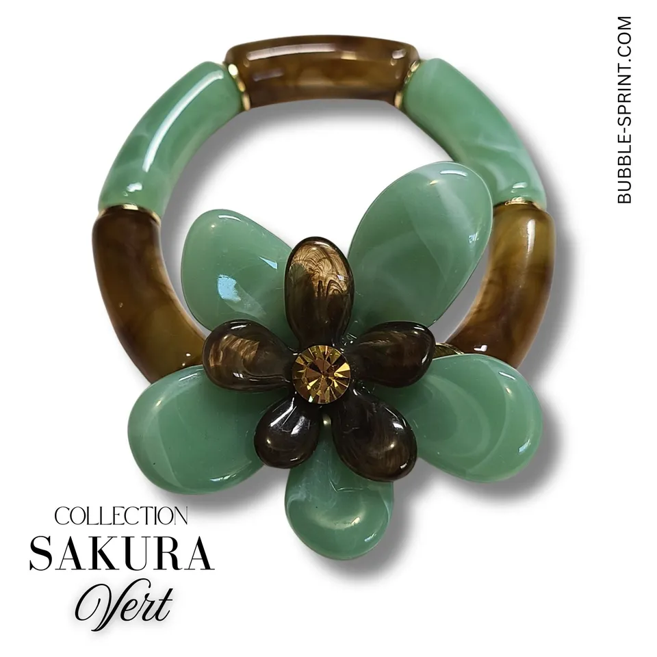ARTSHOP SAKURA bracelet Vert 5cm kit à faire