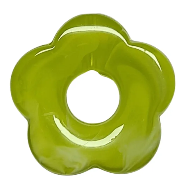 ARTSHOP Flower 38 fleur capucine vert chartreux 27mm x1