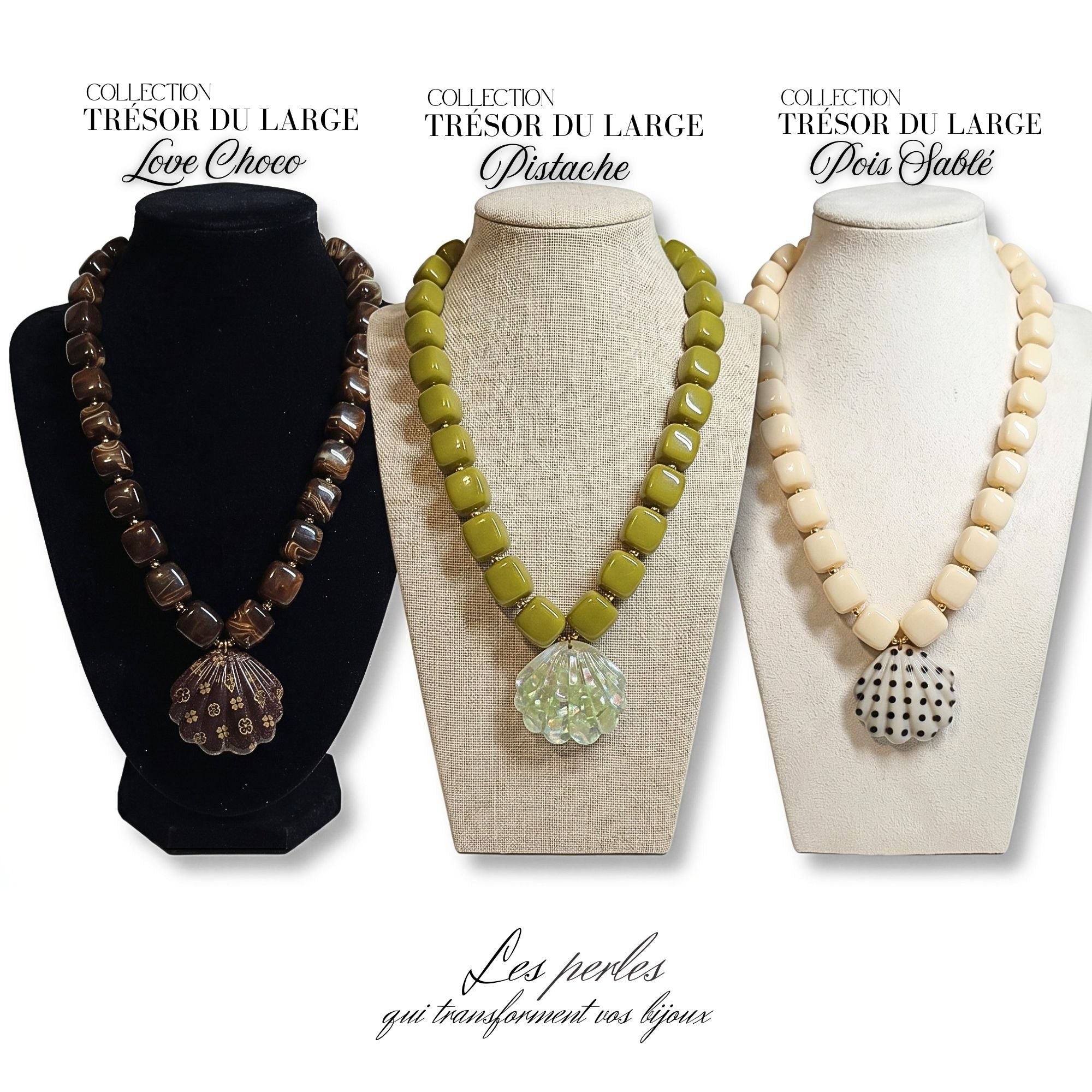 ARTSHOP Trésor du Large Love Choco Collier 52 cm Kit