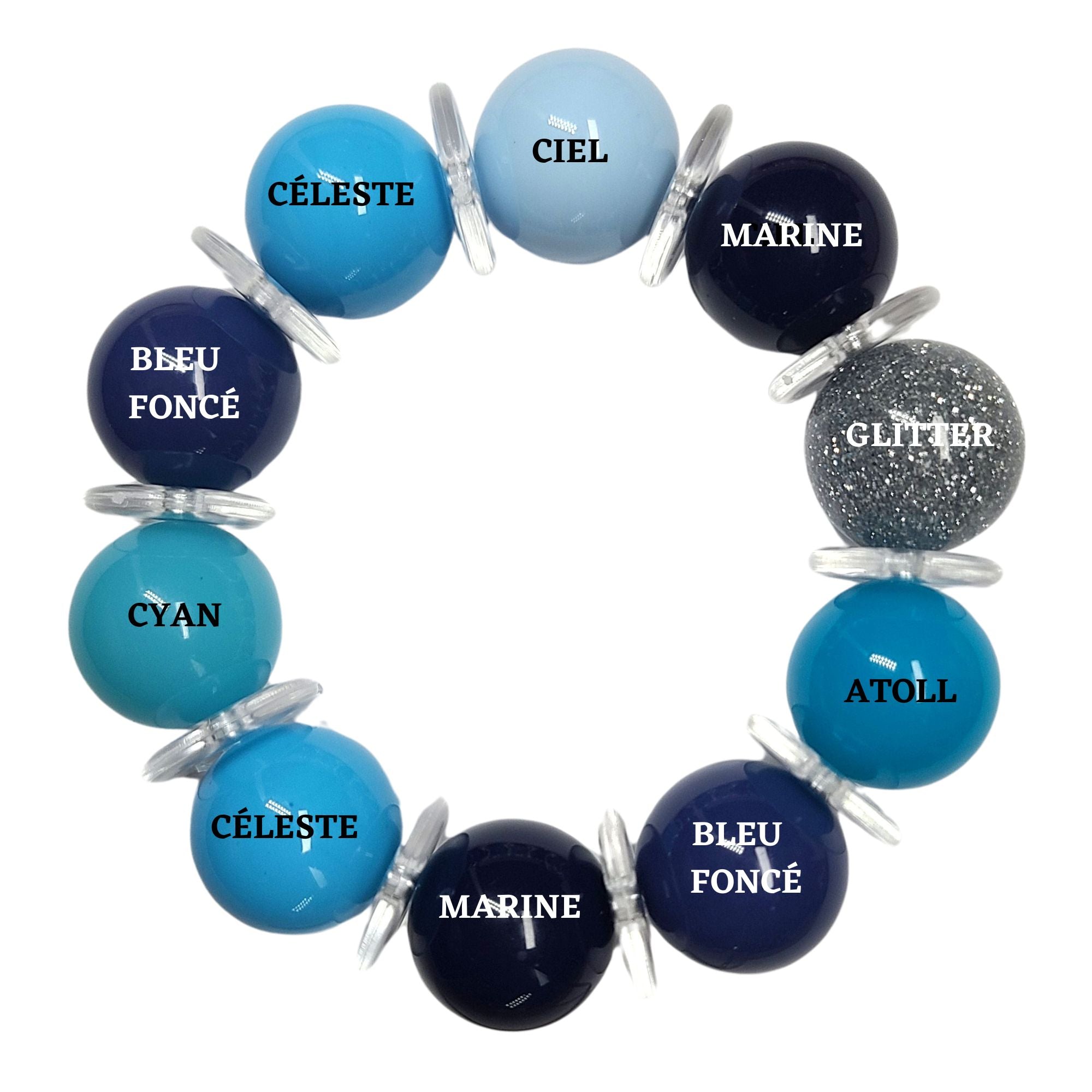 ARTSHOP Bijoux en KITS Oasis bracelet Cassis 5 kit