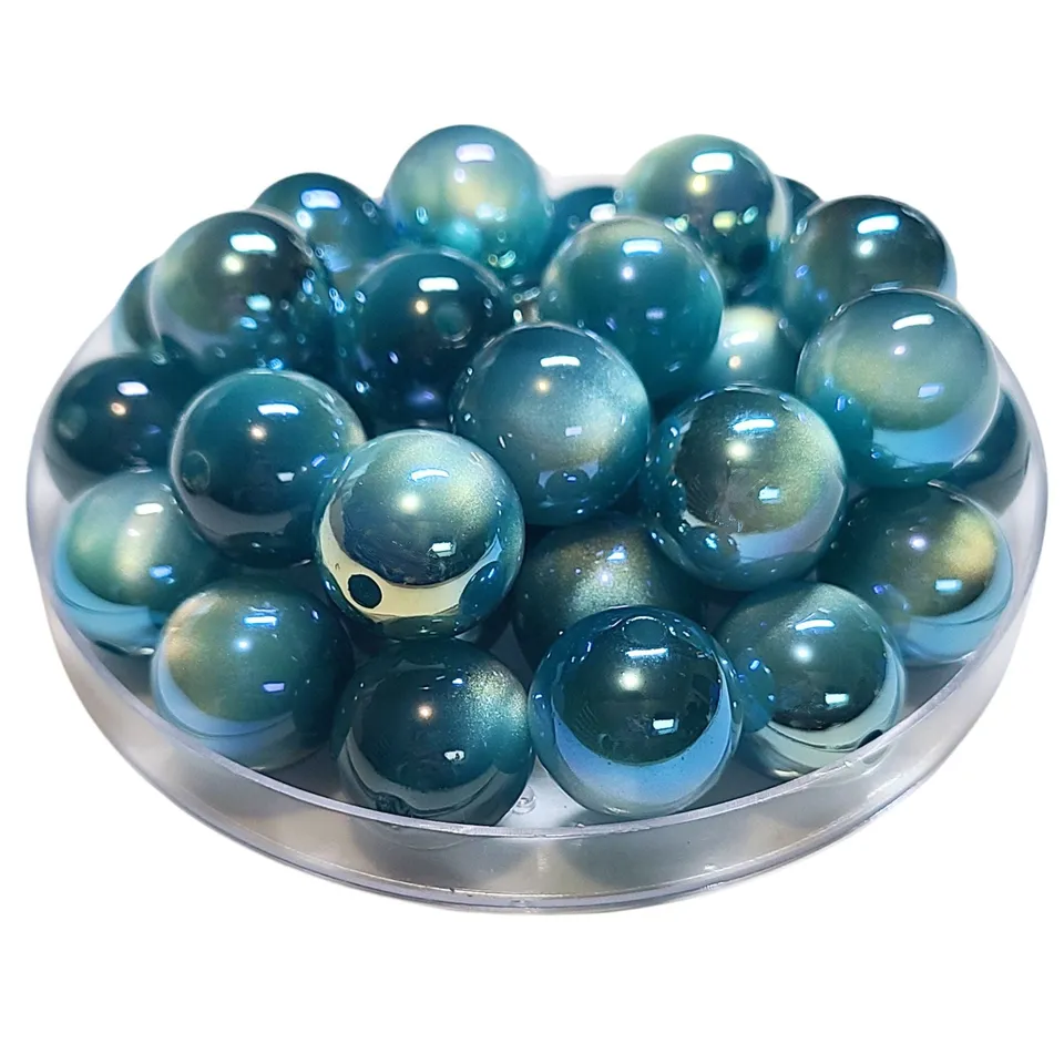 ARTSHOP Boules 294 perle Oeil de chat Bleu Denim 16MM x1