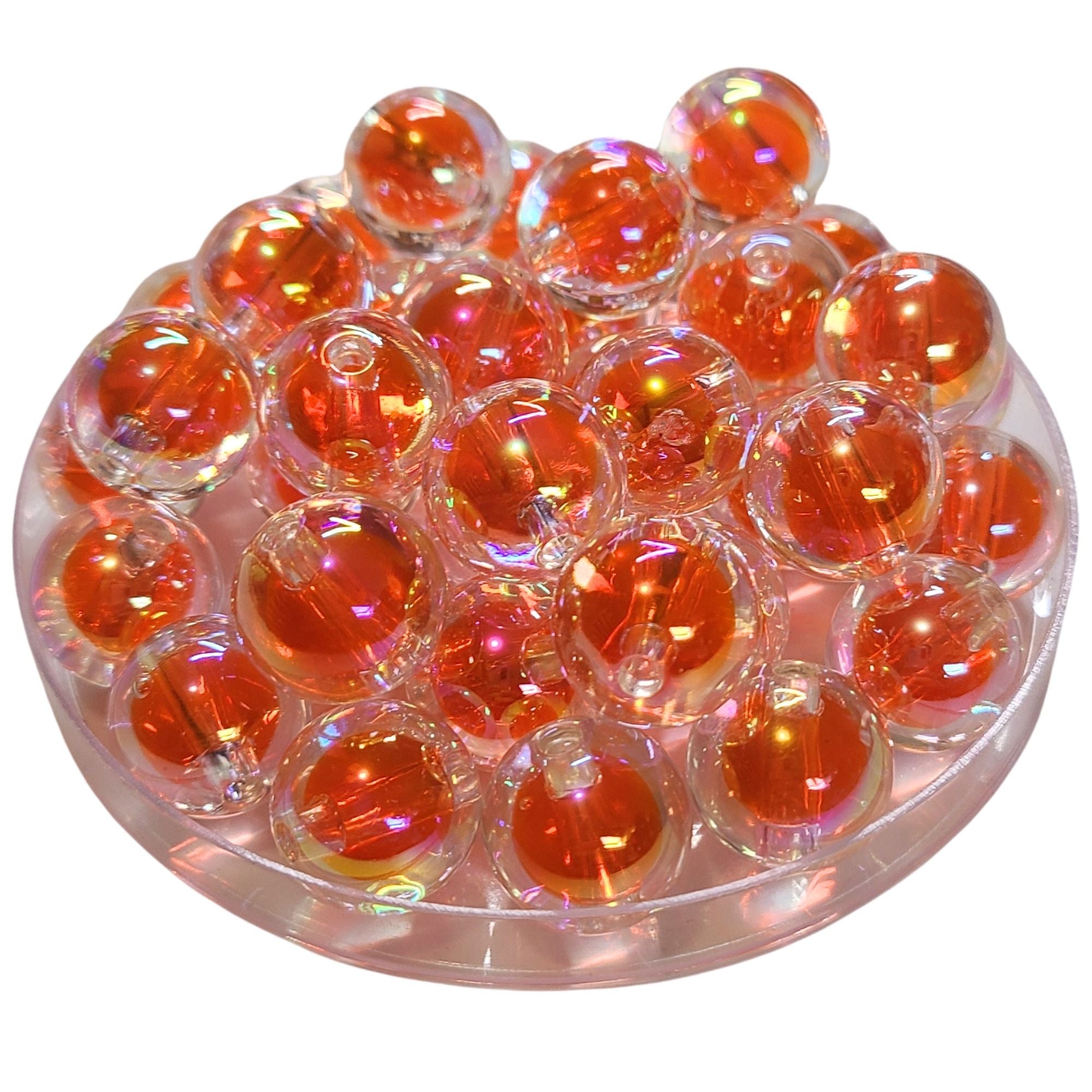 ARTSHOP Boules 16MM 429 Mirage Orange perles x15