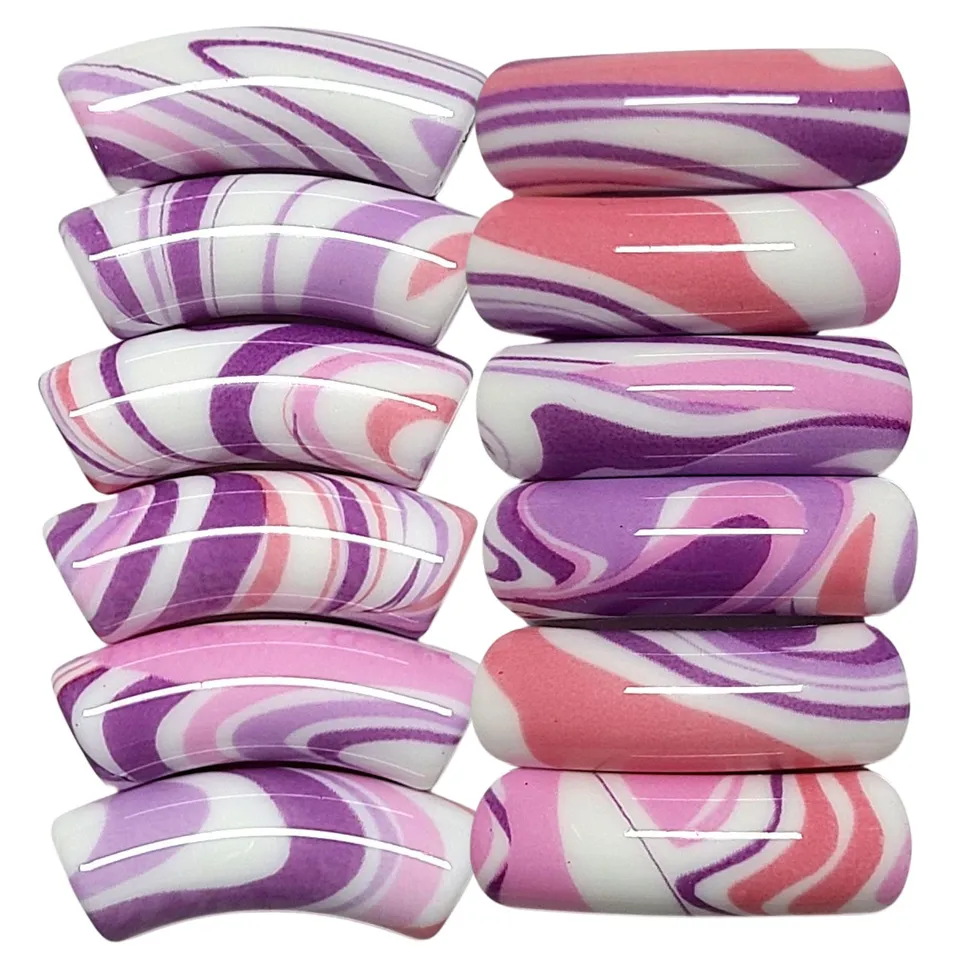 ARTSHOP Tubes DESIGN 1013 tube ondulé violet 12mm x1