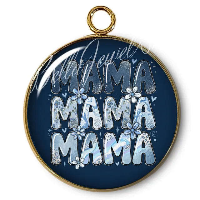 ARTSHOP Intemporel 92 MAMA pendentif x1 cabochon verre