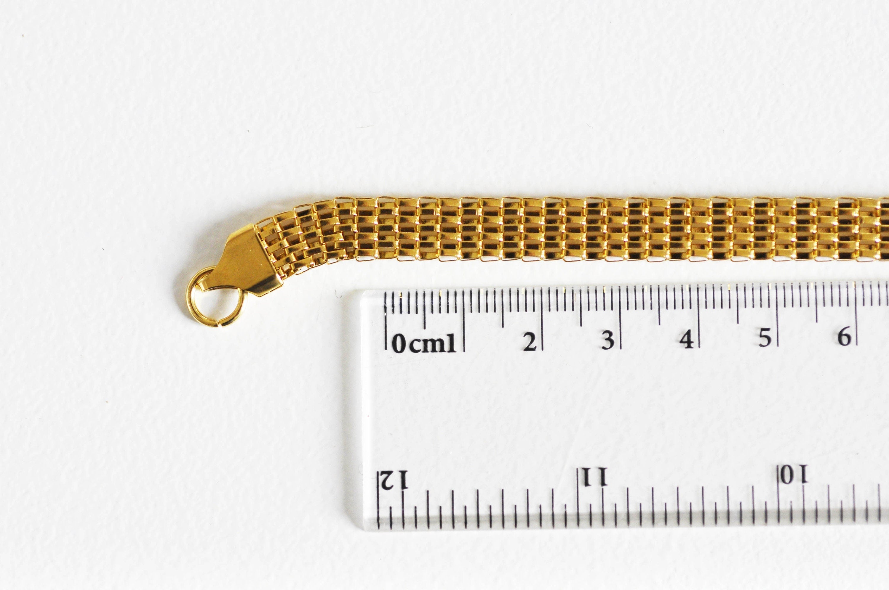 Gingerlily G354 bracelet maille doré 23cm sans nickel
