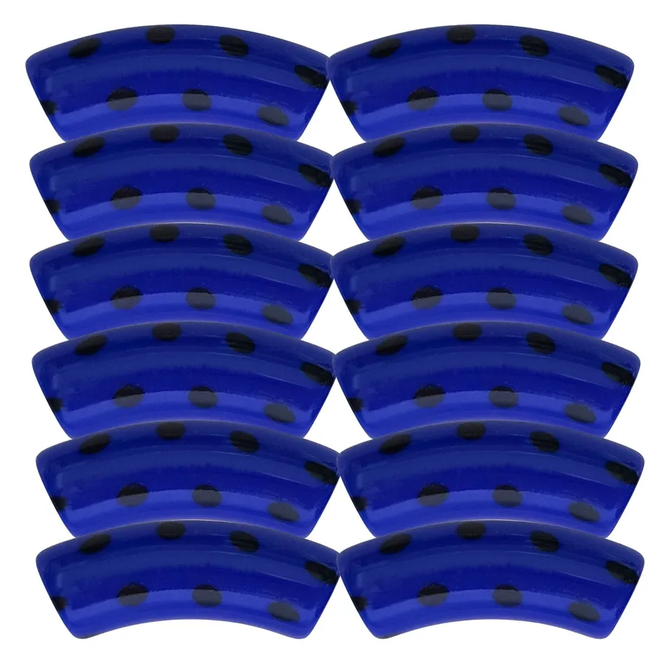 ARTSHOP Tubes DESIGN 408 tube pois bleu roi 12MM x1