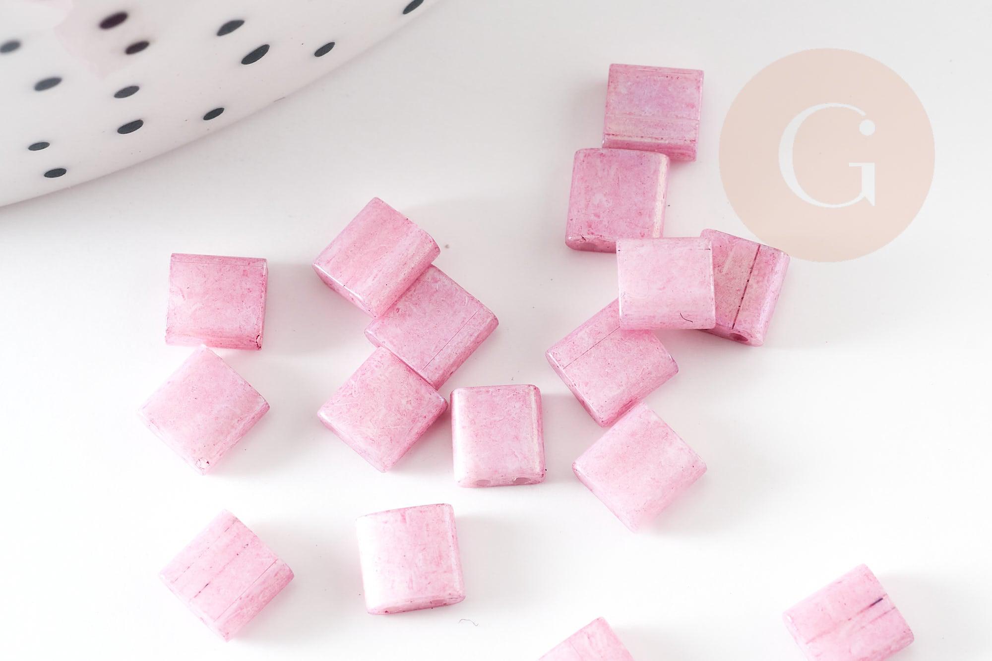 Gingerlily Perles G7750 perles tila roses 4,5 mm x50