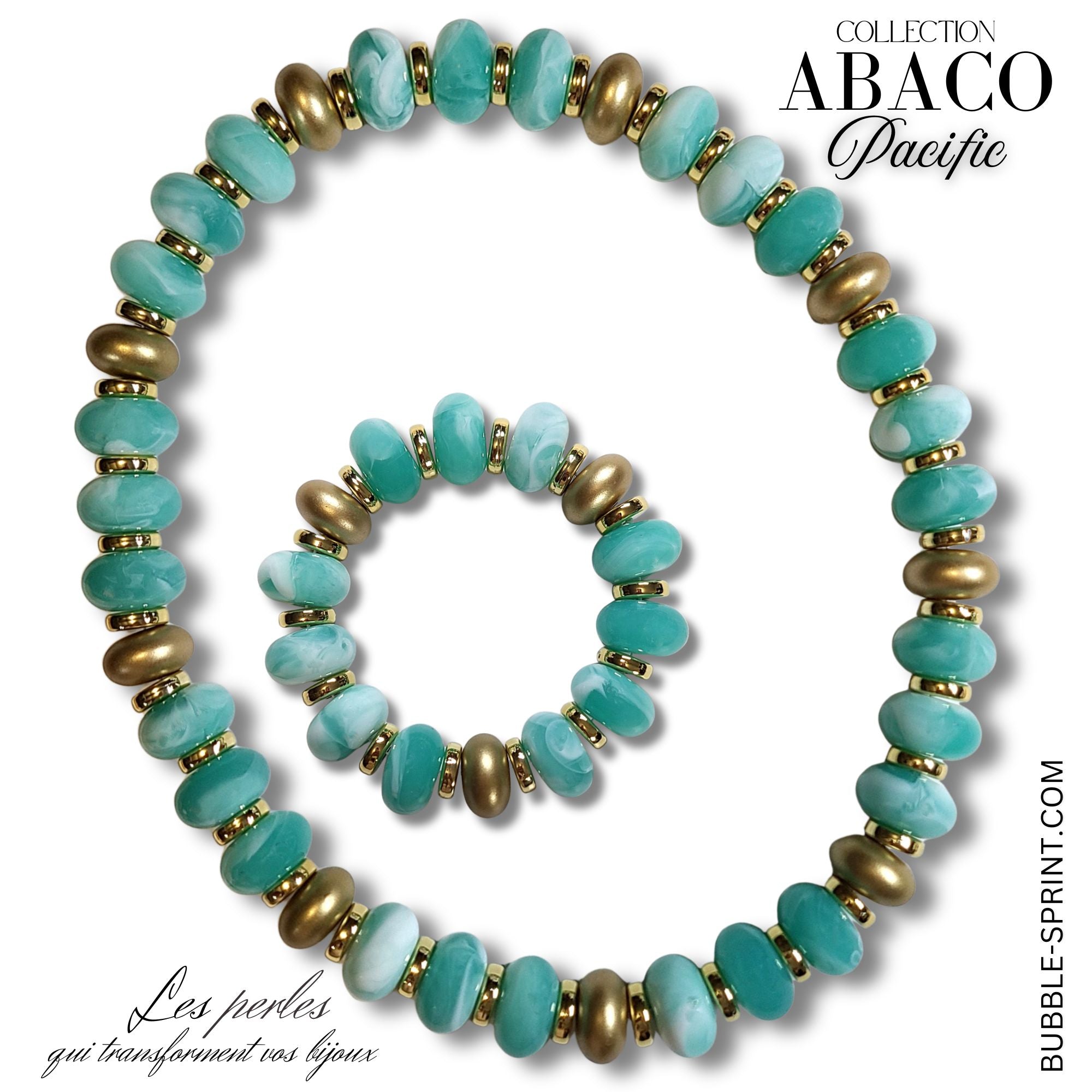 ARTSHOP Prêts-à-porter ABACO Pacific collier bracelet kit