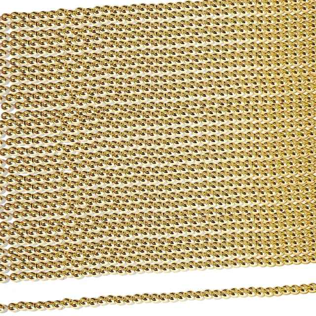 ARTSHOP Waterproof AP7D boules dorées 2mm sachet 50 hématite
