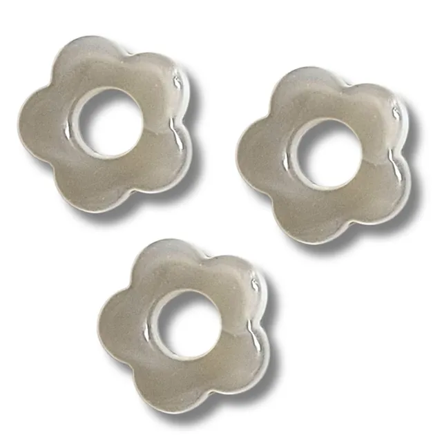ARTSHOP Flower Power Baby Gris marbré fleur 20mm x1