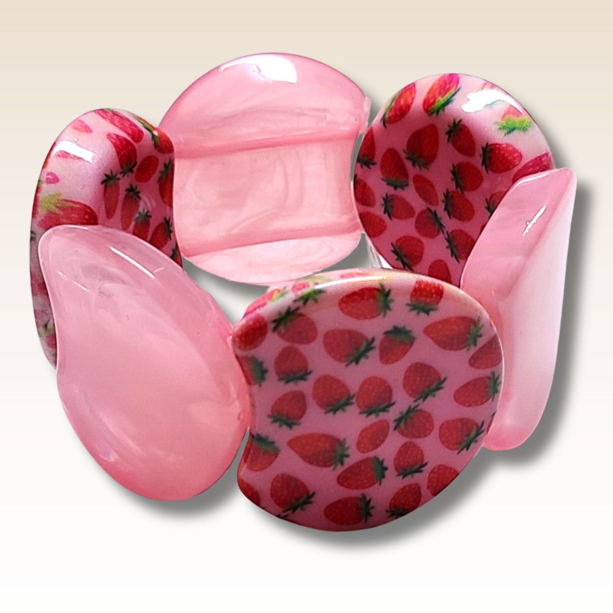 ARTSHOP Palets Lune 1052 Fraises palet résine x1