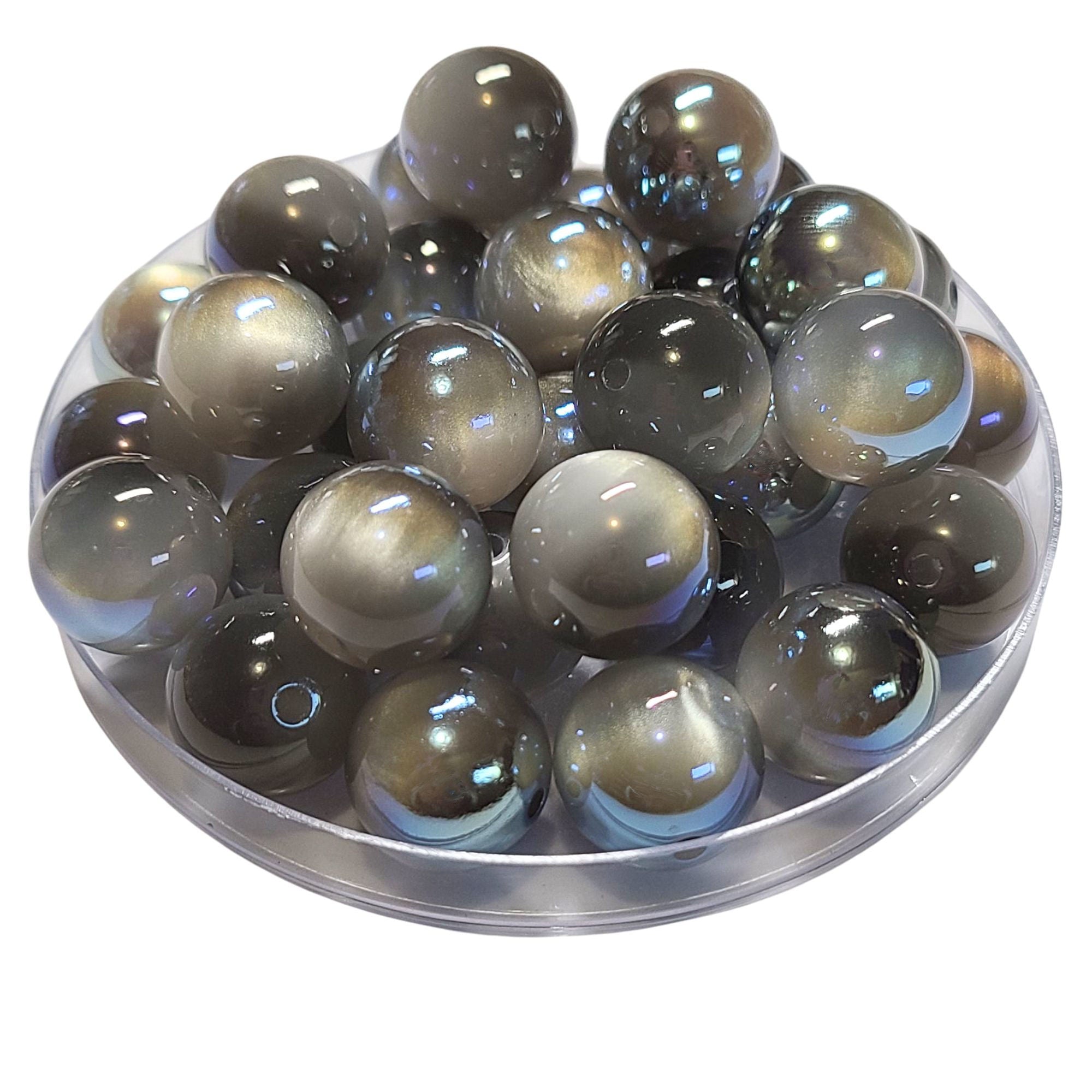 ARTSHOP Boules 16MM 297 perle boule gris AB x1