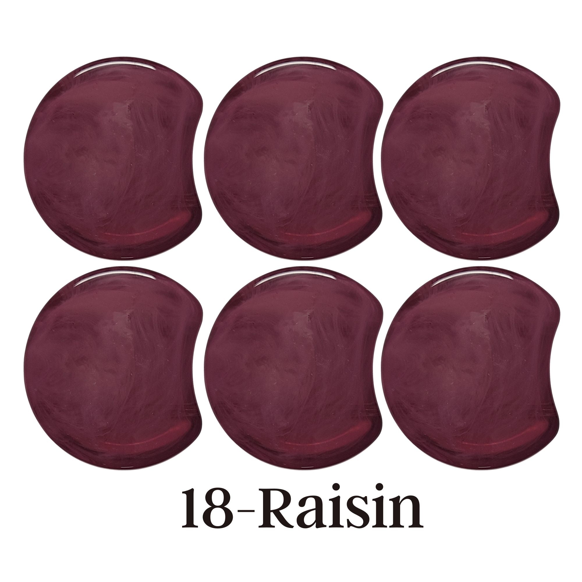 ARTSHOP Palets LUNE MOON 18 Raisin marbré palet x1 incurvé