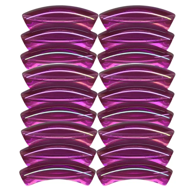ARTSHOP Tubes 8MM 385 perle tube rose fuchsia AB x6