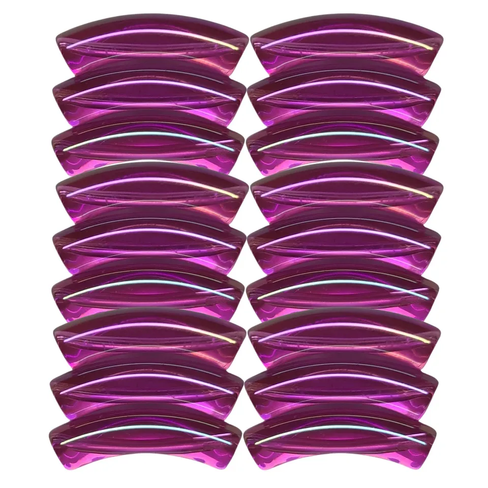 ARTSHOP Tubes 8MM 385 perle tube rose fuchsia AB x6