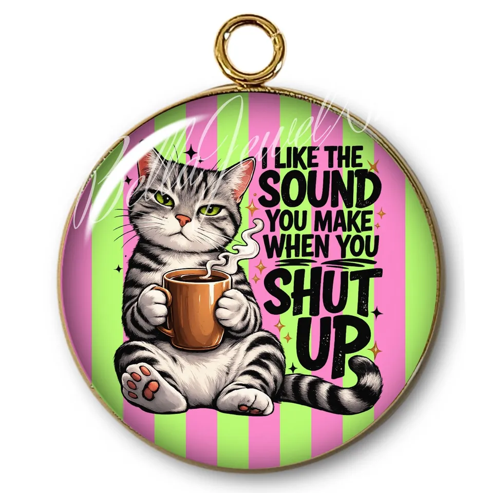 ARTSHOP Intemporel 132 pendentif chat plaqué or x1
