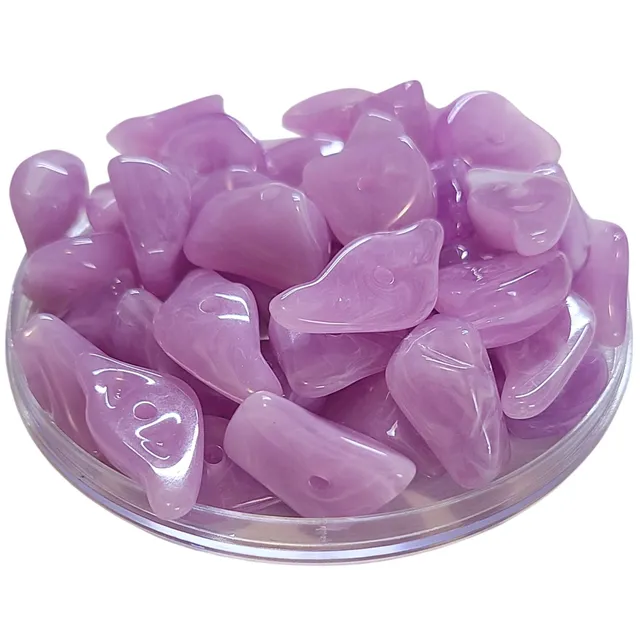 ARTSHOP Séparateurs Crispy XXL perle lilas marbré x25