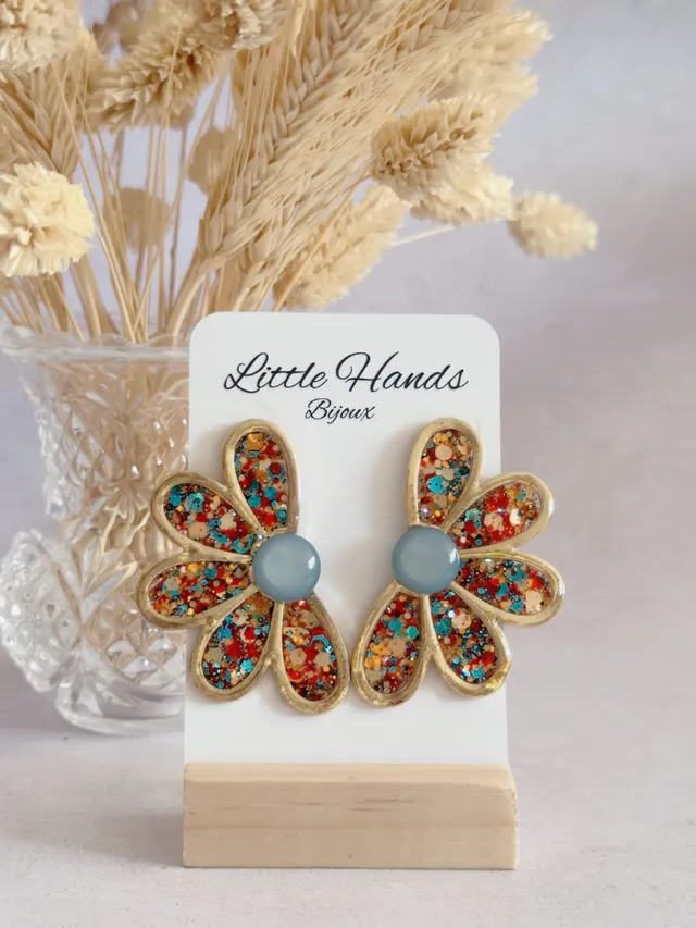 Little Hands Bijoux Daisy 12 boucles d'oreilles fantaisie