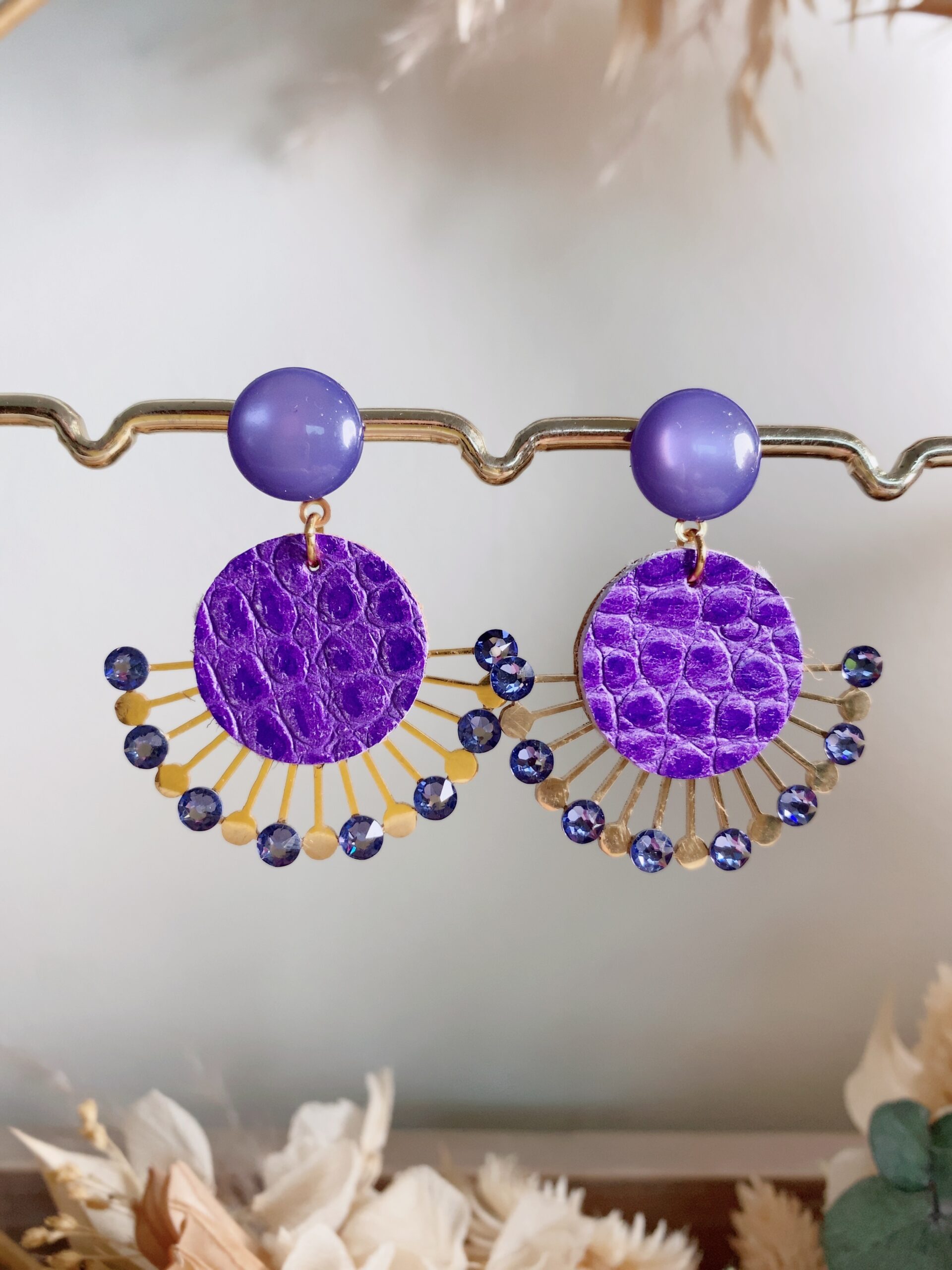 Little Hands Pia boucles d'oreilles Violet