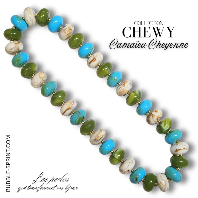 ARTSHOP Prêts-à-porter CHEWY collier Cheyenne kit 46cm