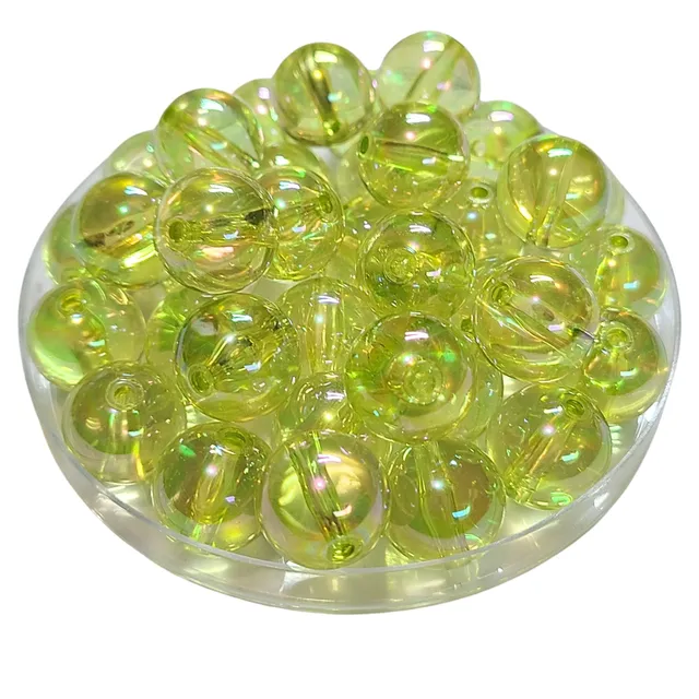 ARTSHOP Boules 321 citron 16 mm x15 perles acrylique