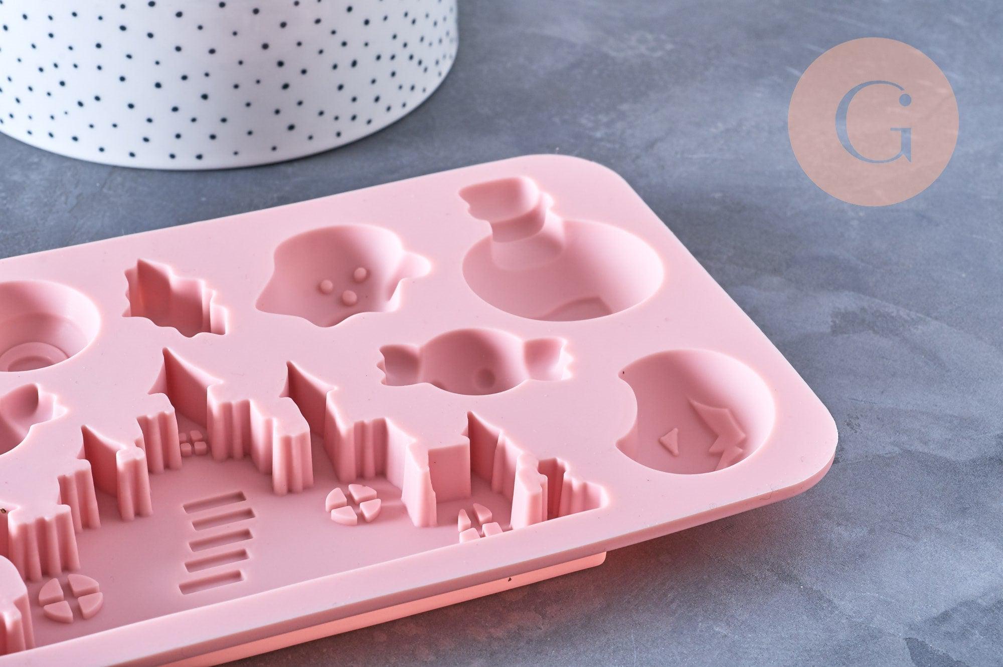 Gingerlily Moule silicone halloween rose G5662 x1